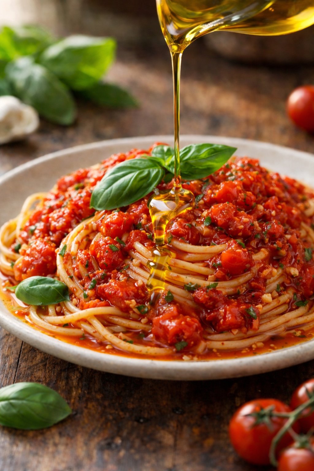 Pasta al pomodoro della longevità